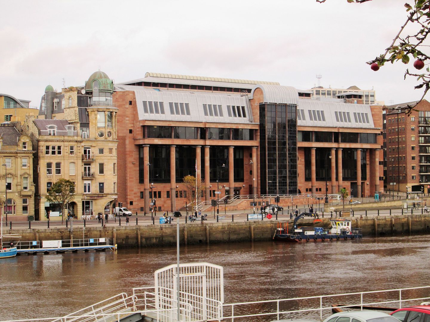 TYNE RIVERSIDE and the RIVER TYNE Developments on Newcastle & Gateshead Quaysides and along